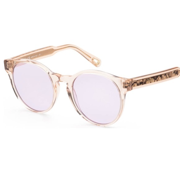 CHLOE - Women's Pink Round Sunglasses - NEW - Picture 1 of 11